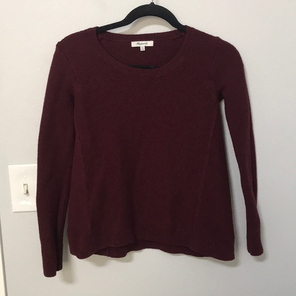 Maroon Madewell Sweater